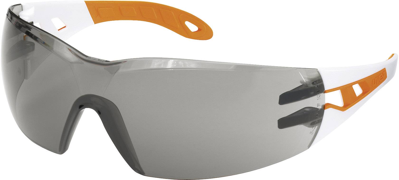 UVEX 9192745 Schutzbrille/Sicherheitsbrille Orange - Weiß (9192745)
