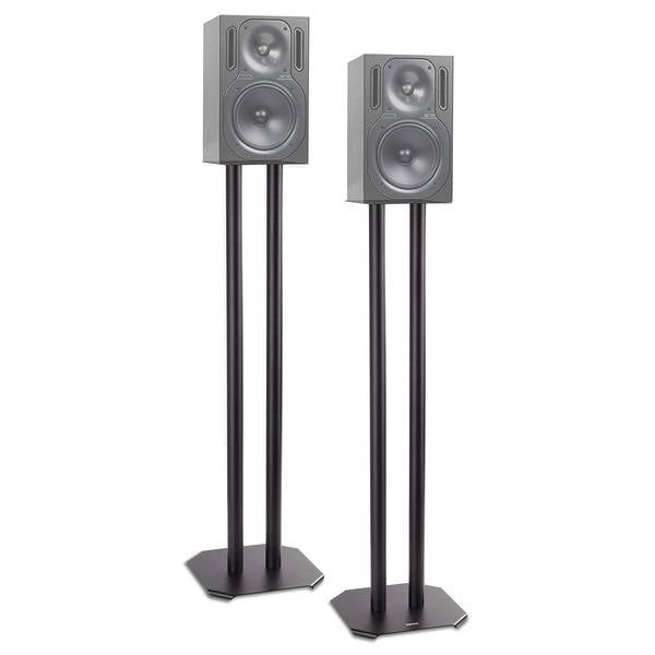 Duronic SPS1022 80 Lautsprecherständer | 80 cm hoher Ständer für Lautsprecher und Boxen bis 5 kg | 2er-Set Universal