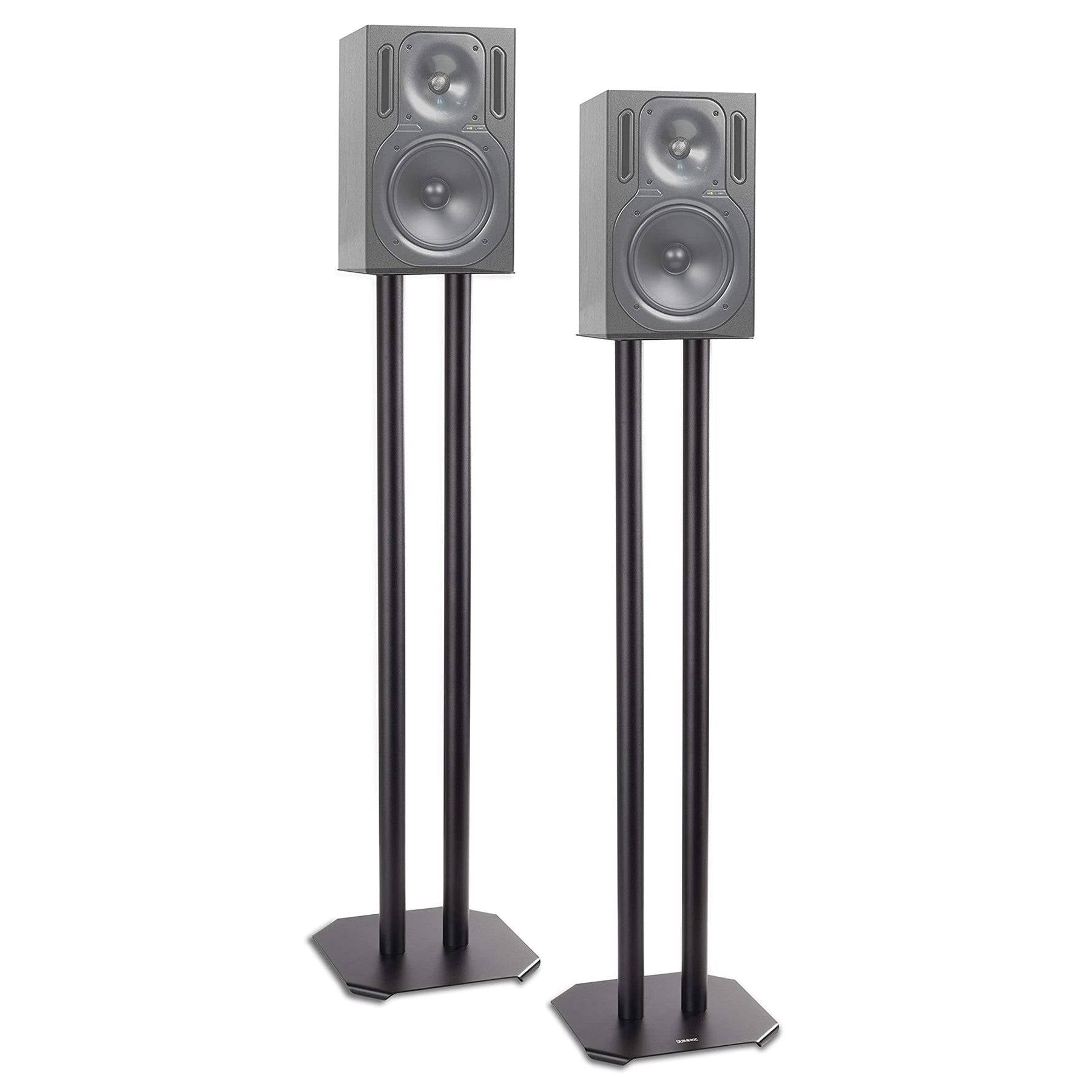 Duronic SPS1022 80 Lautsprecherständer | 80 cm hoher Ständer für Lautsprecher und Boxen bis 5 kg | 2er-Set Universal-0
