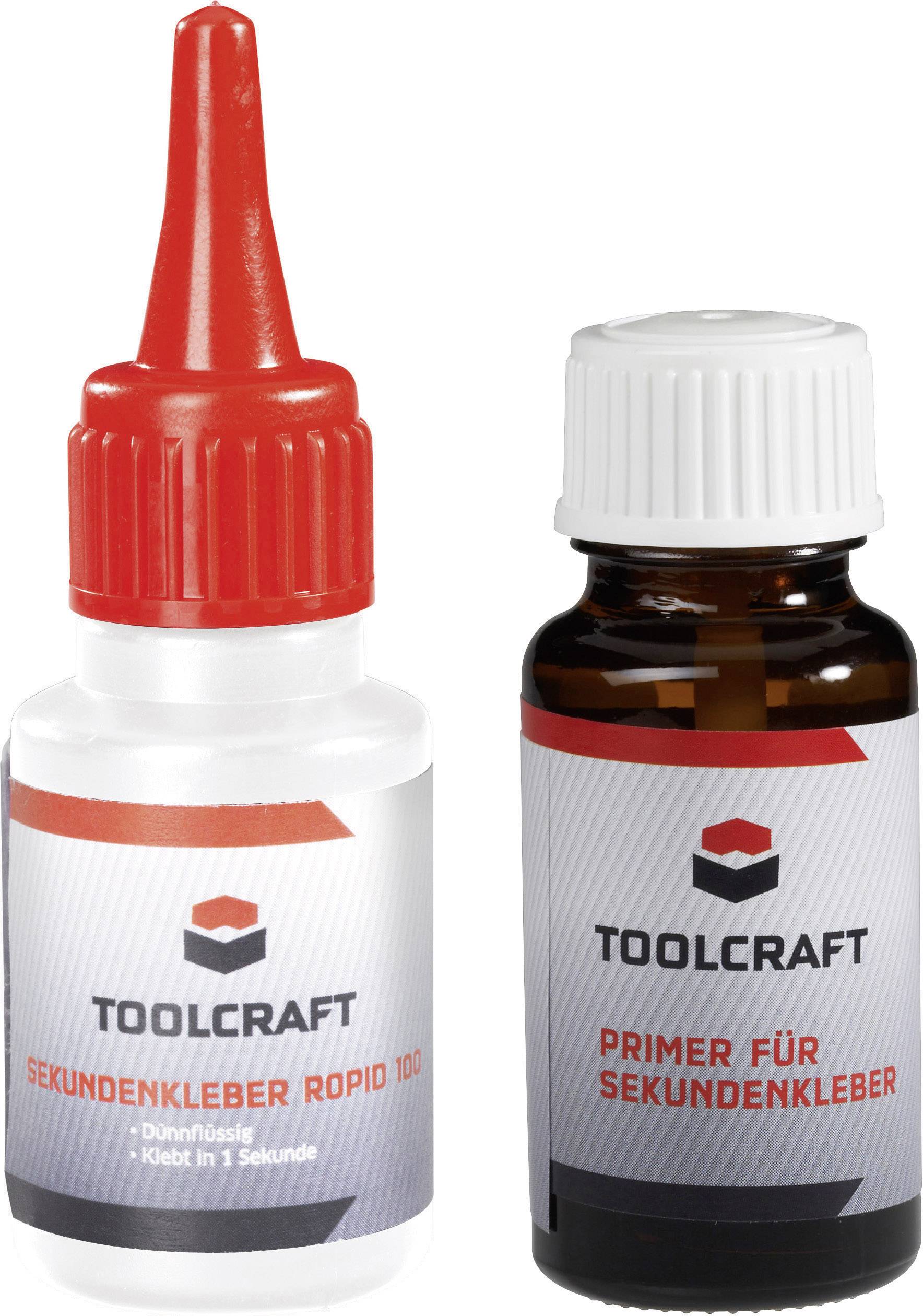 TOOLCRAFT ROPID 100 Sekundenkleber 893956 1 Set