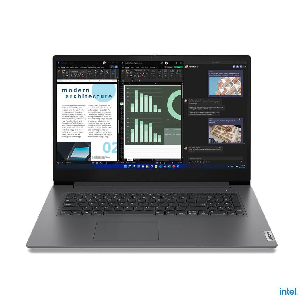 Lenovo V V17 - Intel® Core? i3 - 43,9 cm (17.3") - 1920 x 1080 Pixel - 8 GB - 51-0