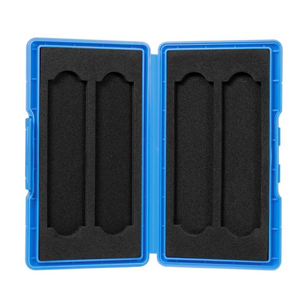 M.2 NGFF/NVME protection box for 4 SSD, blue Festplatten Zubehör