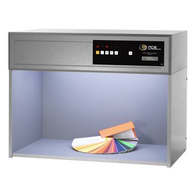 PCE Instruments Farbbeleuchtungskammer PCE-CIC 5-LED |Farbbeurteilung mit 4 verschiedenen Lichtarten |ASTM D1729