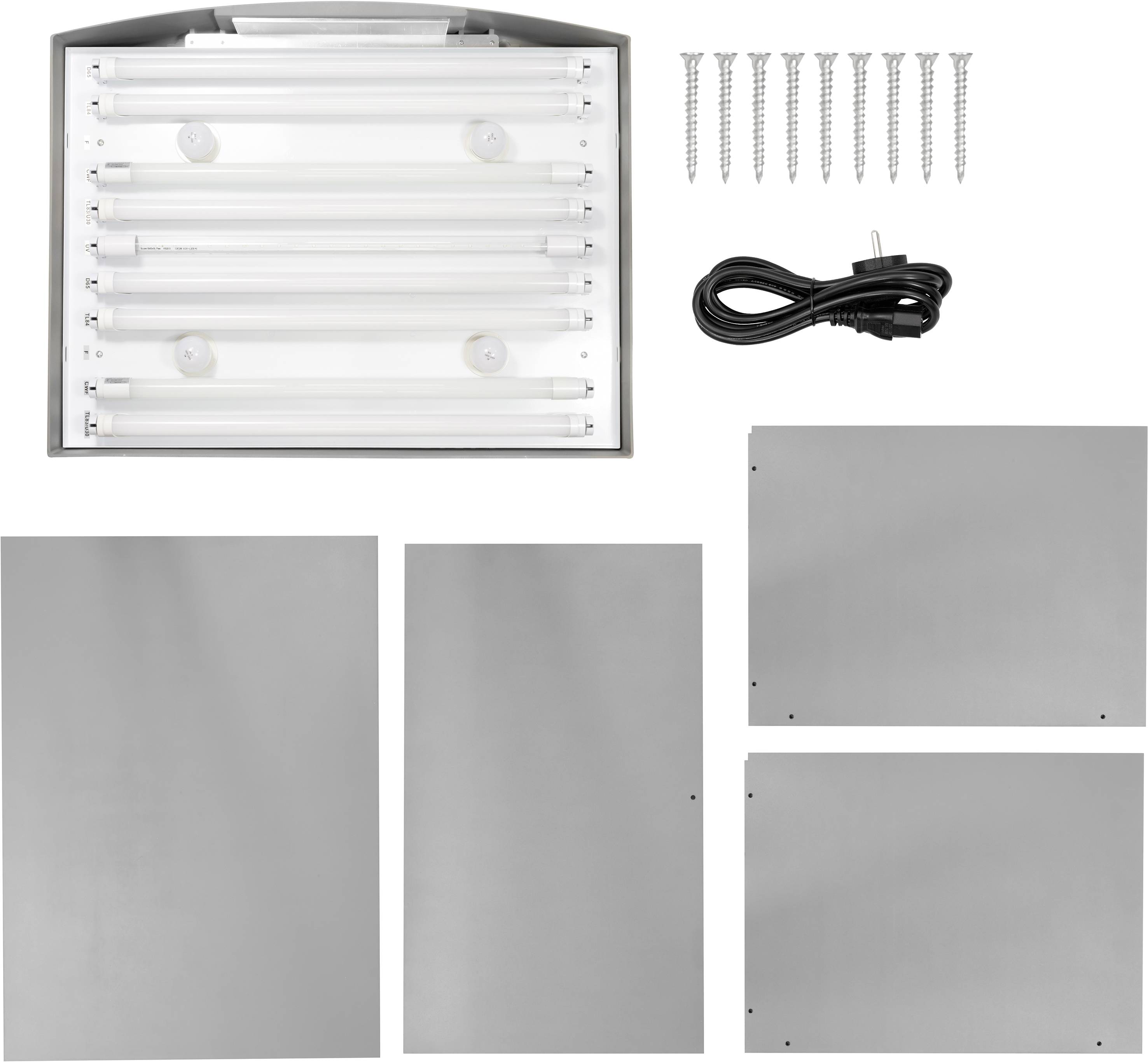 PCE Instruments Farbbeleuchtungskammer PCE-CIC 11-LED |Simulation verschiedener Lichtarten |kurze Aufwärmzeit |LED-6