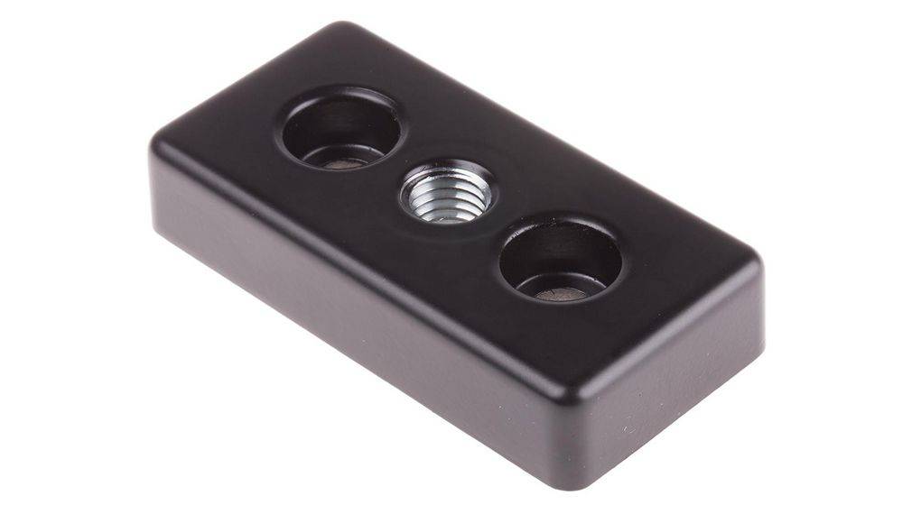 RS PRO Bodenanschluss, 40, 8 mm Zinkdruckguss-0