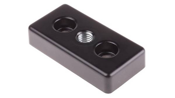 RS PRO Bodenanschluss, 40, 8 mm Zinkdruckguss