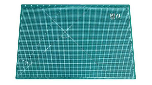 RS PRO Schneidematte, 900 mm x 6mm, Grün, 10 mm