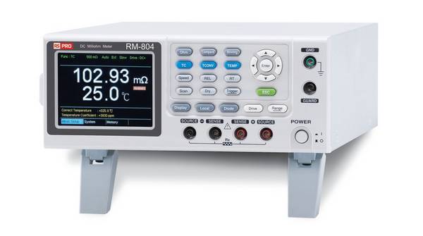 RS PRO RM-804, 4-Draht Ohmmeter 5 mΩ 1 μΩ