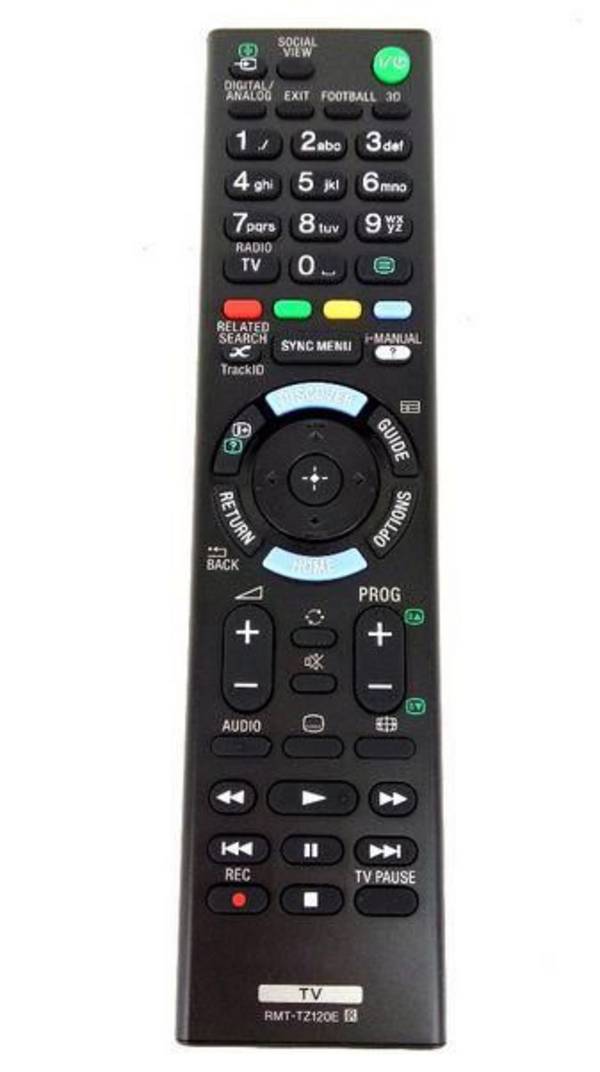 Sony Remote Commander (Gerätespezifische Fernbedienung, Universal Fernbedienung) (RMT-TZ120E) Schwarz