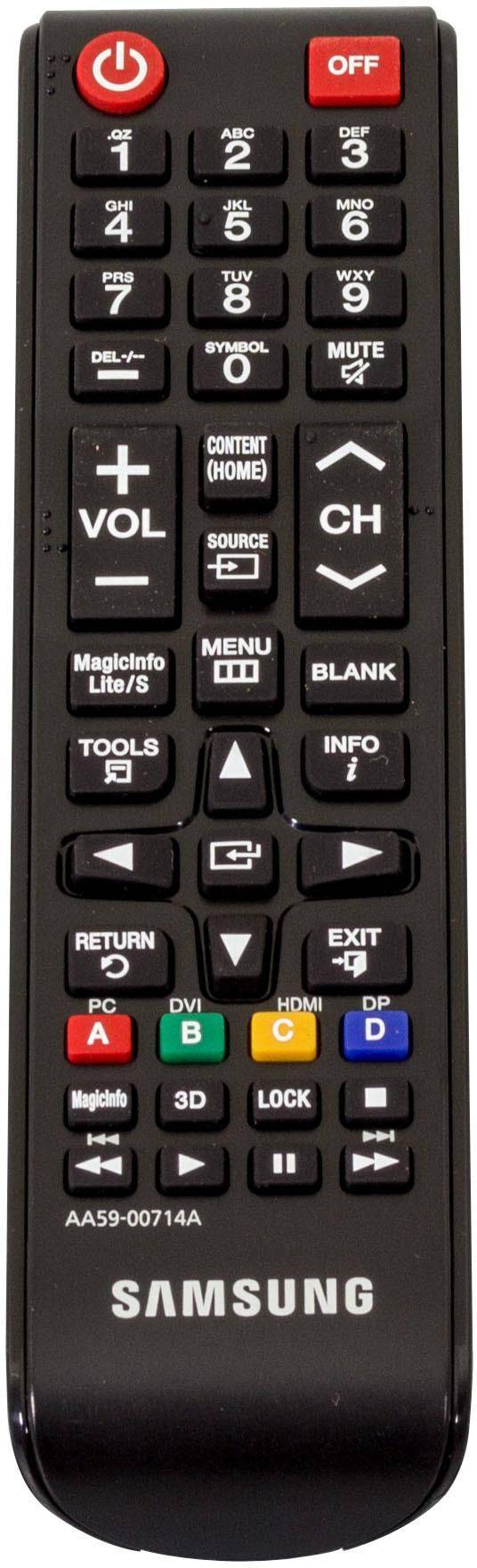 Samsung TM1240B - Fernbedienung - 44 Tasten - infrarot-0