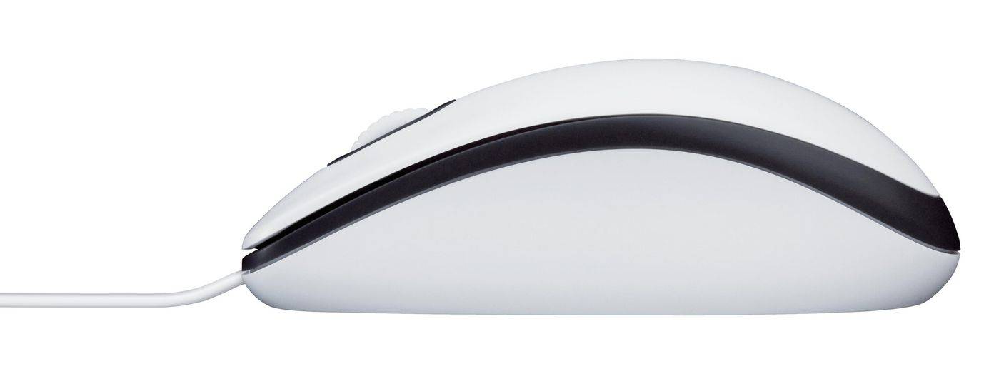 M100, Corded mouse,White-2