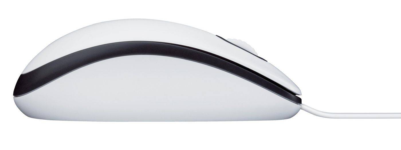 M100, Corded mouse,White-3