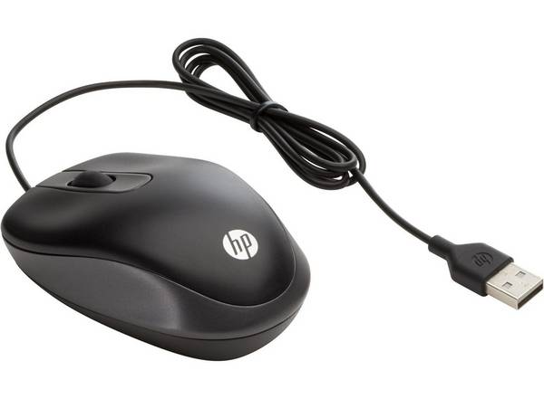 HP Travel - Maus - rechts- und linkshändig - 2 Tasten