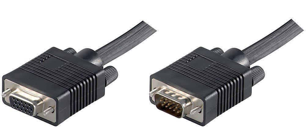 MicroConnect Anschlusskabel 10 m Schwarz MONGH10B VGA-Kabel-0