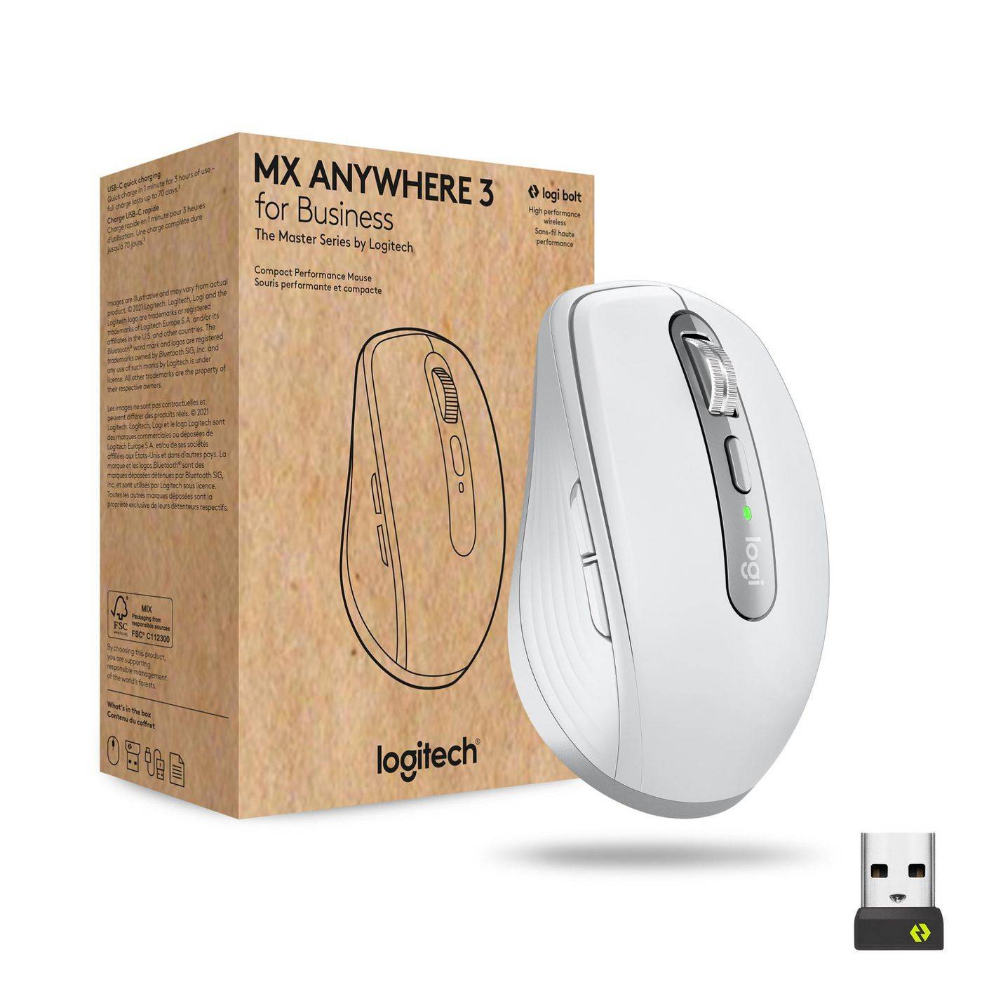 Logitech MX Anywhere 3 for Business - Maus - Laser-1