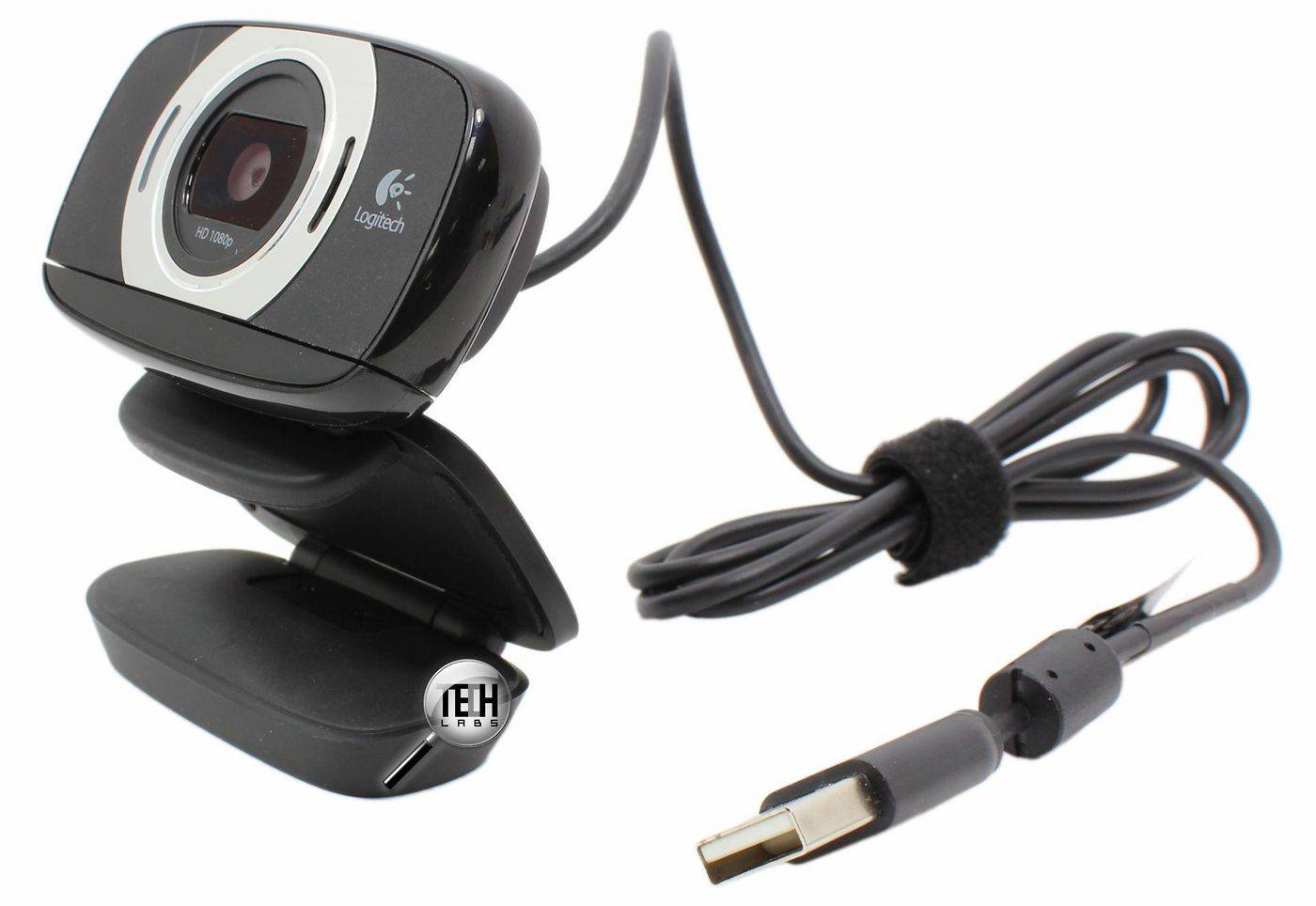 Logitech HD Webcam C615 - Webcam - Farbe - 1920 x 1080 - Audio - USB 2.0-3