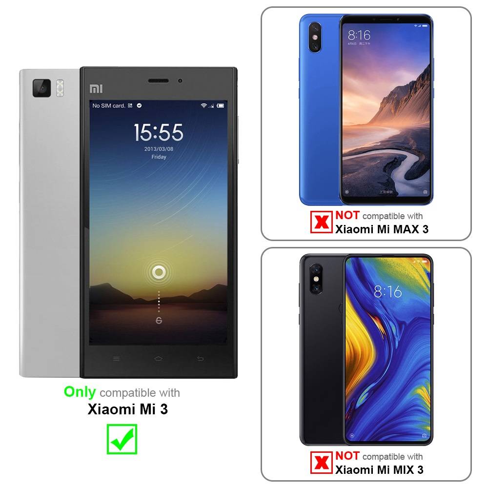Cadorabo Handykette für Xiaomi Mi 3 in Gelb - Handy Schutz Hülle Necklace mit Verstellbaren Band Kordel zum Umhängen-4