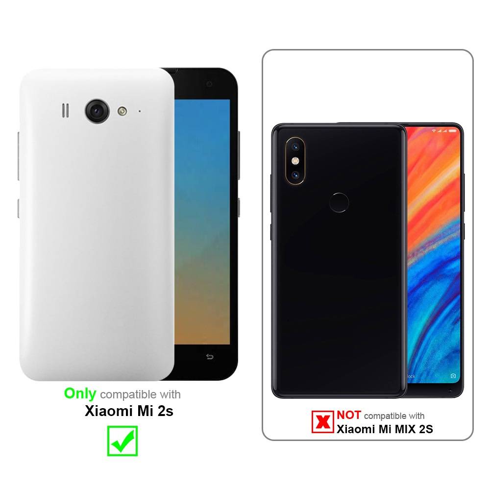 Cadorabo Handykette für Xiaomi Mi 2s in Schwarz - Handy Schutz Hülle Necklace mit Verstellbaren Band Kordel zum Umhängen-4