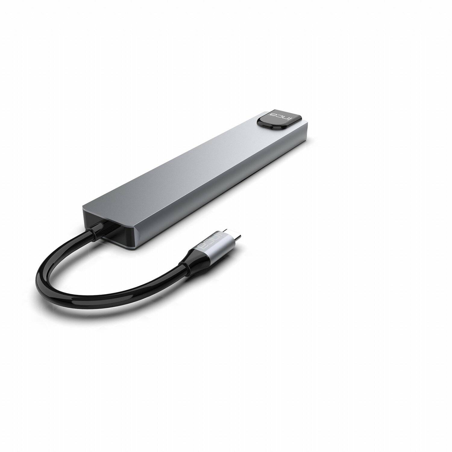 INCA USB-C HUB Type-C-Hub Aluminiumgehäuse 8 Ports USB, Ethernet, HDMI und mehr-3