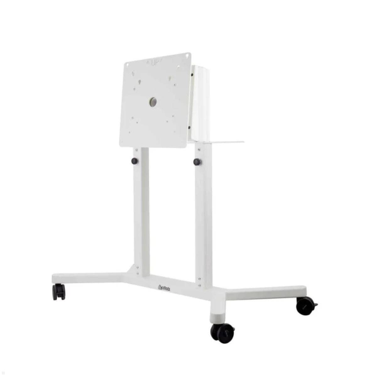 Edbak TRF100 mobiler TV Ständer höhenverstellbar 55 Zoll für Samsung Flip, weiß-0