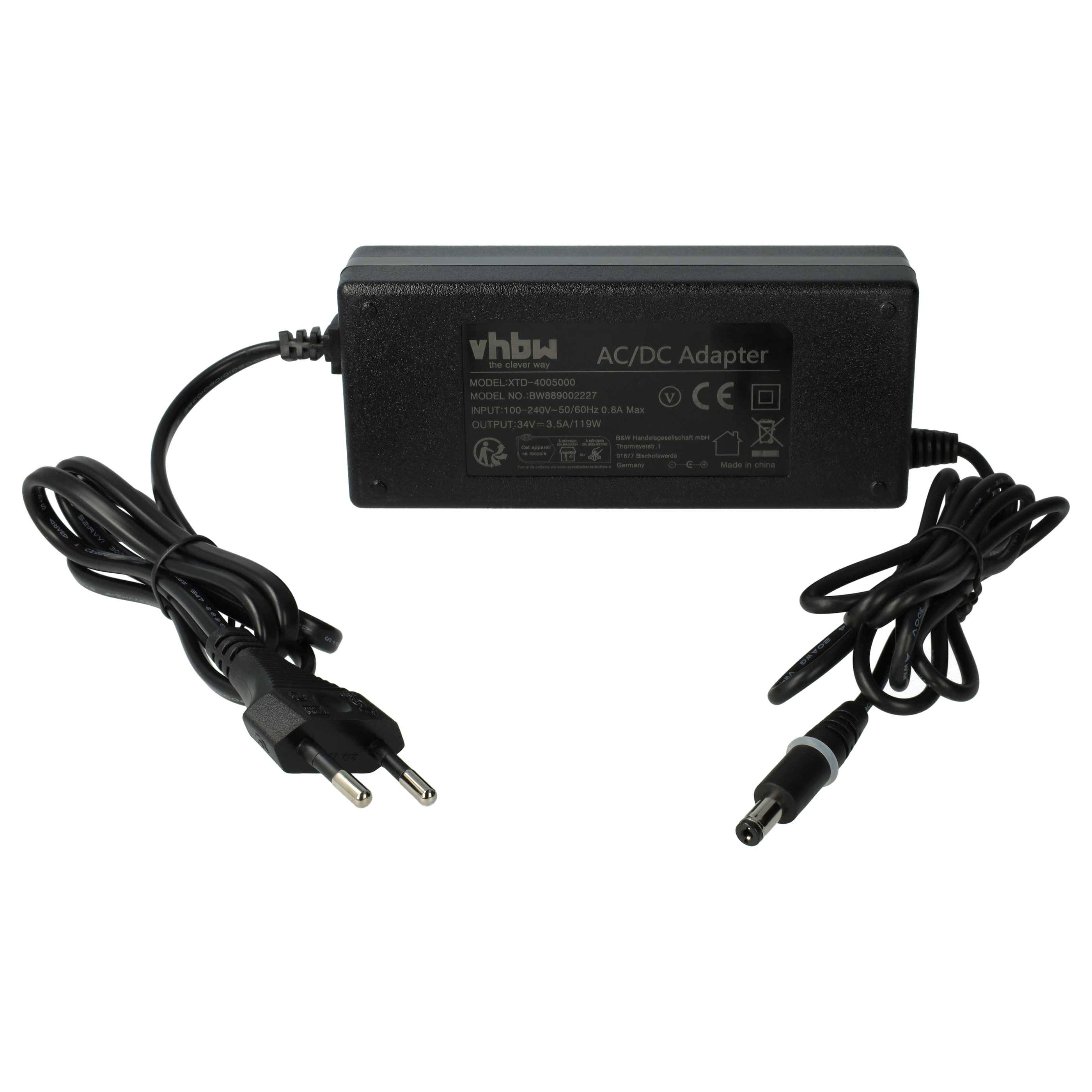 vhbw 1x Netzteil kompatibel mit Robomow RS | Pro, TS, XT3, MS, RS635 Pro S Rasenmäher, Mähroboter-0