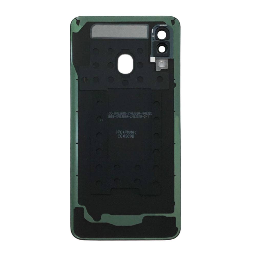 Samsung GH82-19406A Akkudeckel Deckel für Galaxy A40 A405F + Klebepad Schwarz-2