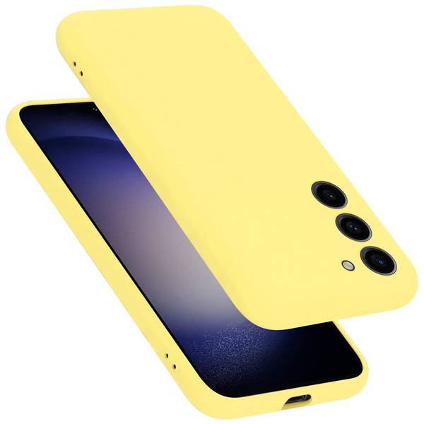 Cadorabo Schutzhülle für Samsung Galaxy S24 Hülle in Gelb Handyhülle Case Cover TPU Etui