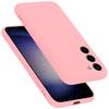 Cadorabo Schutzhülle für Samsung Galaxy S24 Hülle in Rosa Handyhülle Case Cover TPU Etui