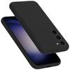 Cadorabo Schutzhülle für Samsung Galaxy S24 Hülle in Schwarz Handyhülle Case Cover TPU Etui