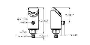 Turck Drucksensor Absolutdruck PS51010A05#1000037-1