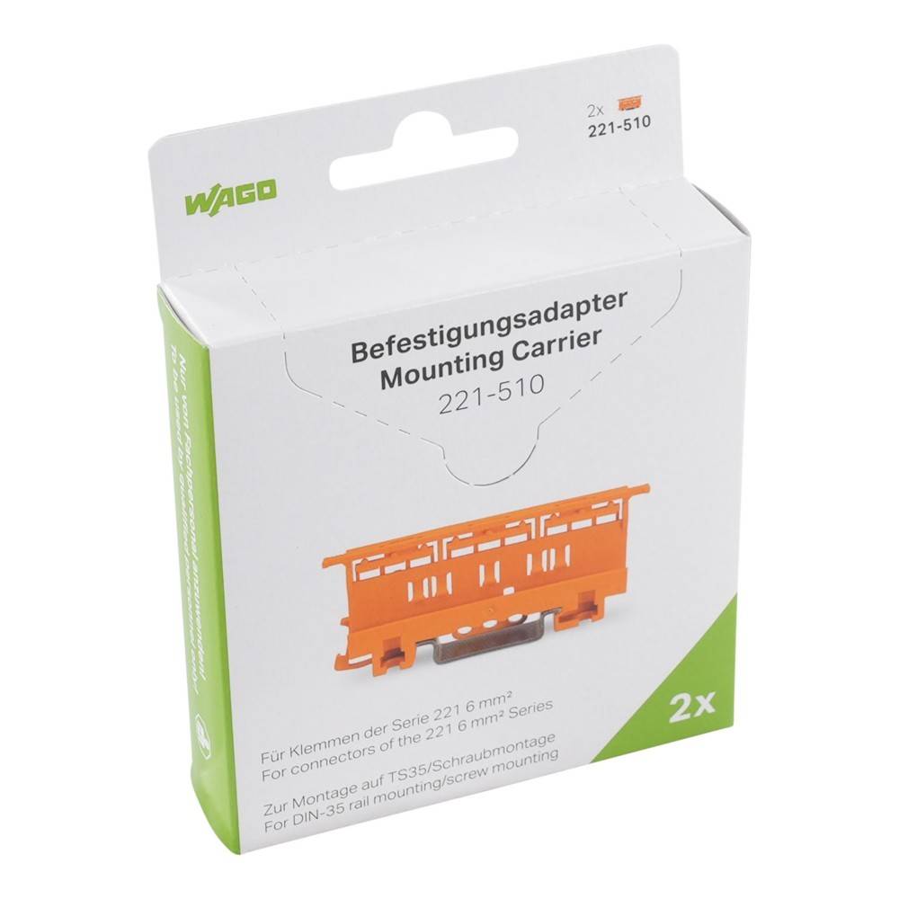 24 Stk. WAGO GmbH & Co. KG Befestigungsadapter-0