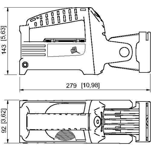 Stahl Handscheinwerfer 6148/1111-101-1