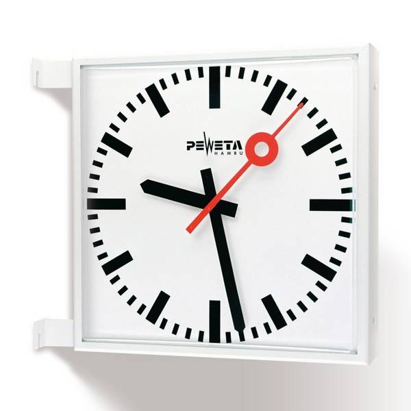 Peweta Außenuhr quadrat. 74.762.622
