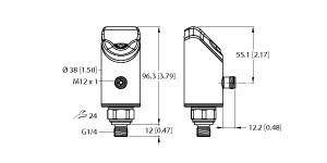 Turck Drucksensor Relativdruck PS51010V04#1000286-1