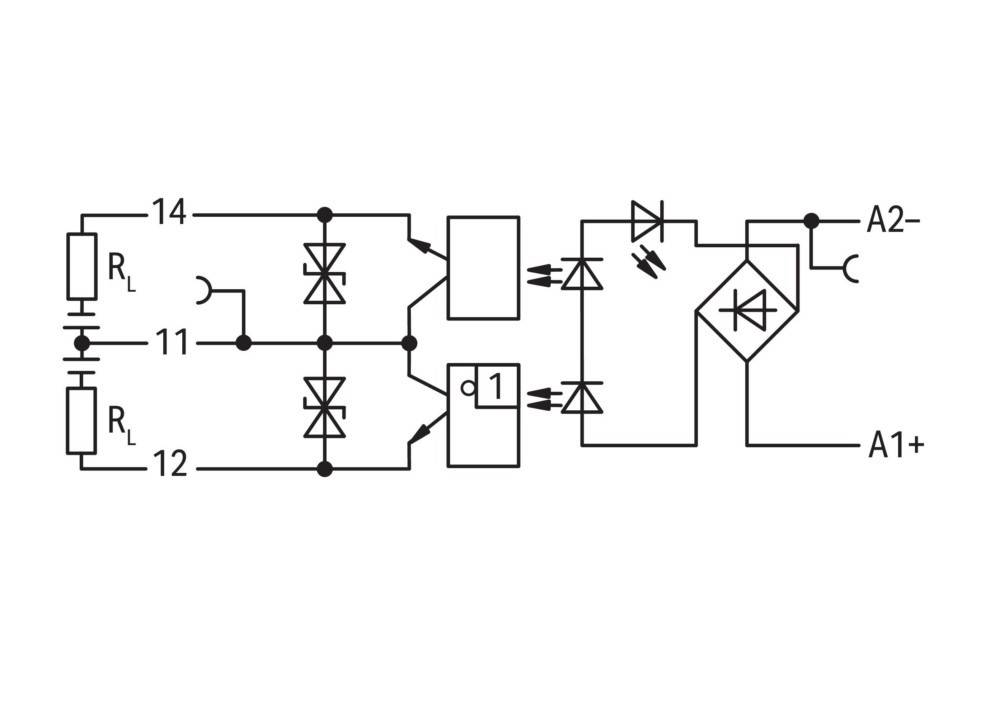WAGO GmbH & Co. KG Optokopplermodul 859-732-1