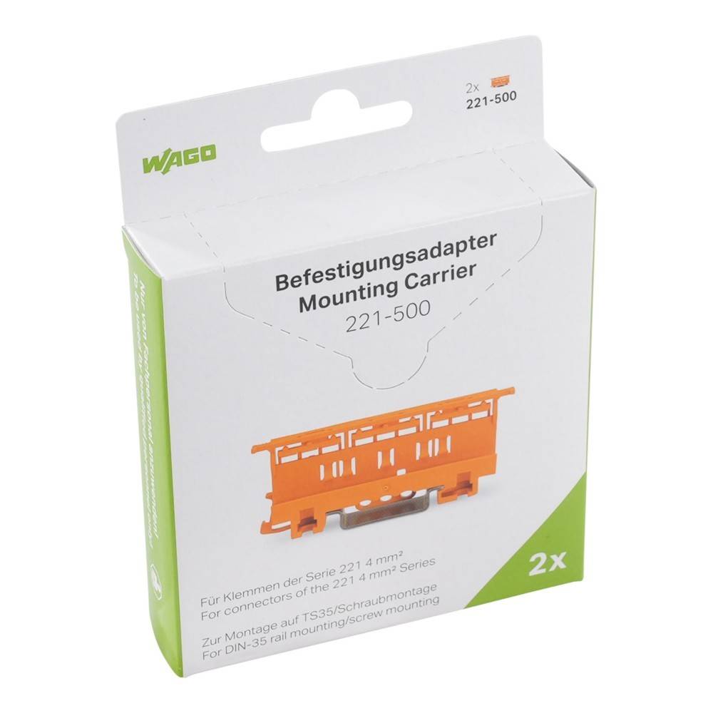 24 Stk. WAGO GmbH & Co. KG Befestigungsadapter-0