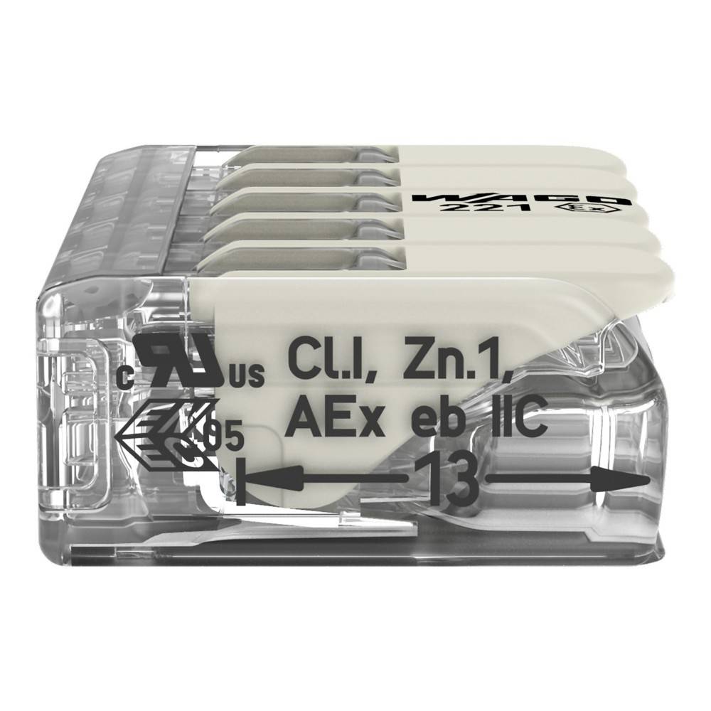 15 Stk. WAGO GmbH & Co. KG COMPACT-Verbindungskle-4
