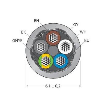 Turck Aktuator- u. Sensorleitung CABLE(4+1)