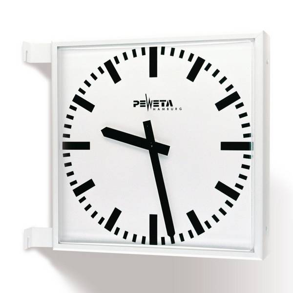 Peweta Außenuhr quadrat. 71.762.622