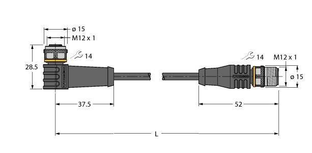 Turck Aktuator- u. Sensorleitung-1