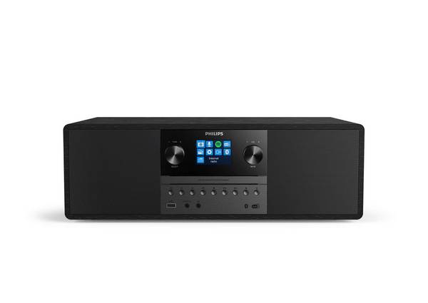 Philips TAM6805/10 - Heim-Audio-Mikrosystem - Schwarz - China - 50 W - Voller Bereich - 7,62 cm