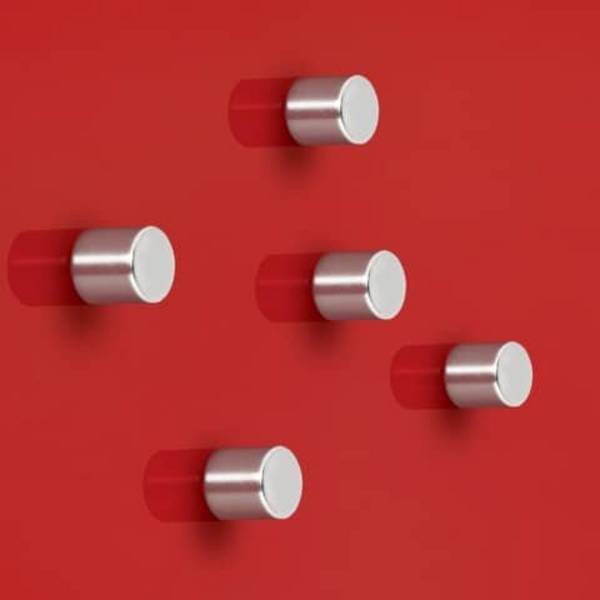 Sigel BA700, Zylinder, Neodym, Silber, Matte, Deutschland, 10 mm