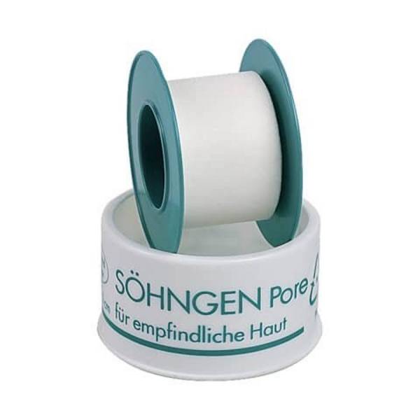 Heftpflaster Pore - 2,5 cm x 5 m weiß.