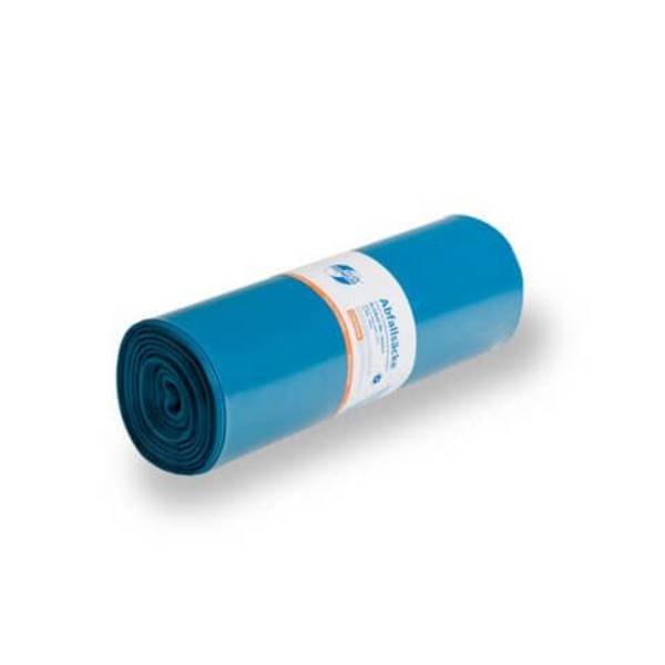 Abfallsack Recycling - 120 l, LDPE, 10 my, blau, 25
