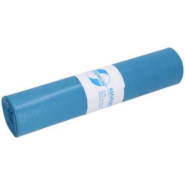 Müllsack Recycling - 120 Liter, blau, 25 Stück,