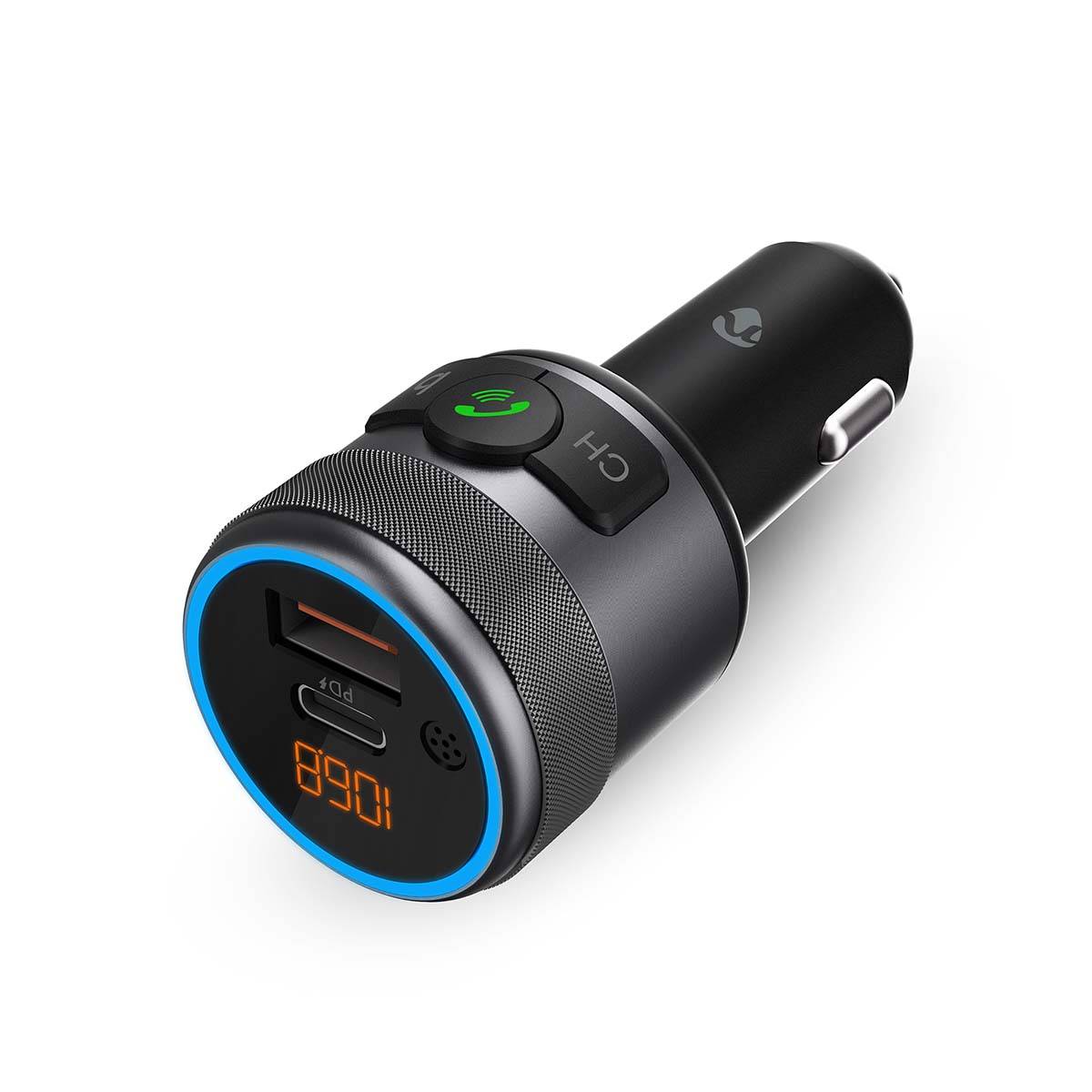 Nedis Kfz Audio FM Transmitter CATR3024BK-1