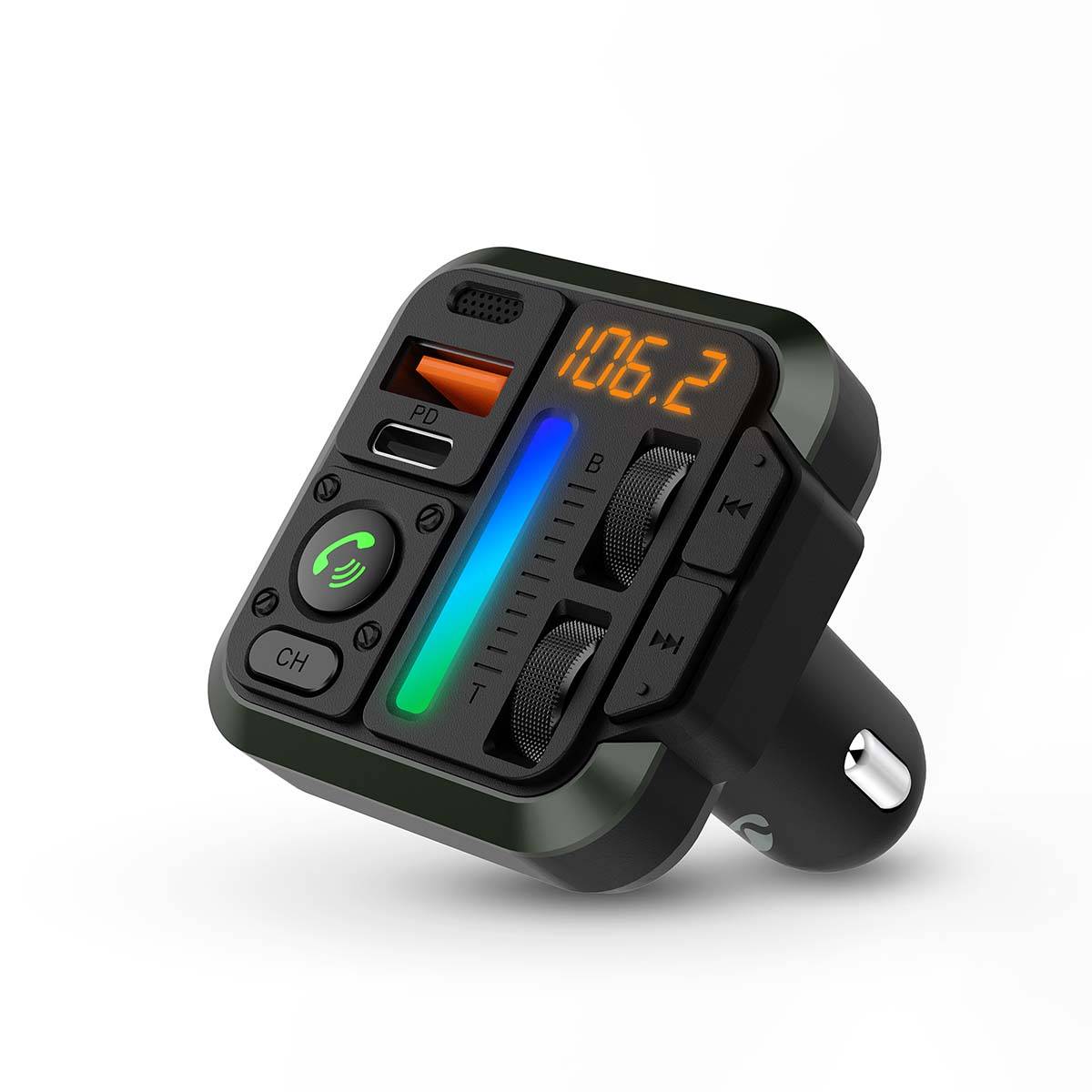 Nedis Kfz Audio FM Transmitter CATR2024BK-1