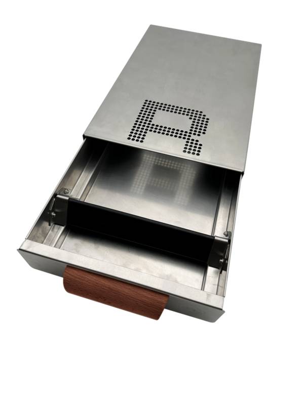 Rocket Milano Abklopfschublade Edelstahl