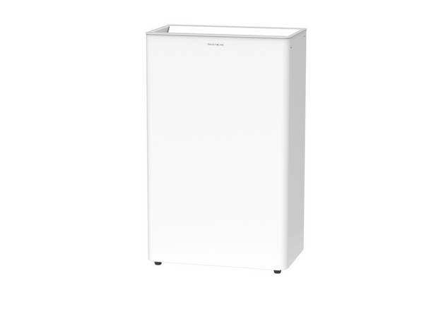Edelstahl-Abfallbehälter,40l,HxBxT 560x350x210mm,Korpus Edelstahl RAL9003