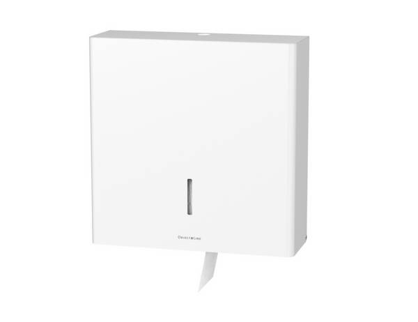 WC-Großrollenspender,HxBxT 345x344x114mm,f. 1 Rolle(n),Gehäuse Edelstahl,RAL9003